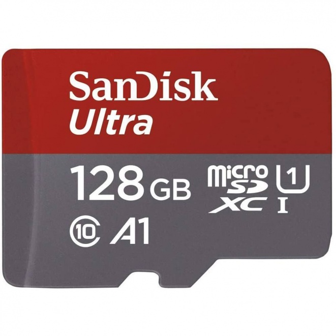 SanDisk Ultra MicroSDXC Card 120MB/s Class 10 UHS-I - 128GB